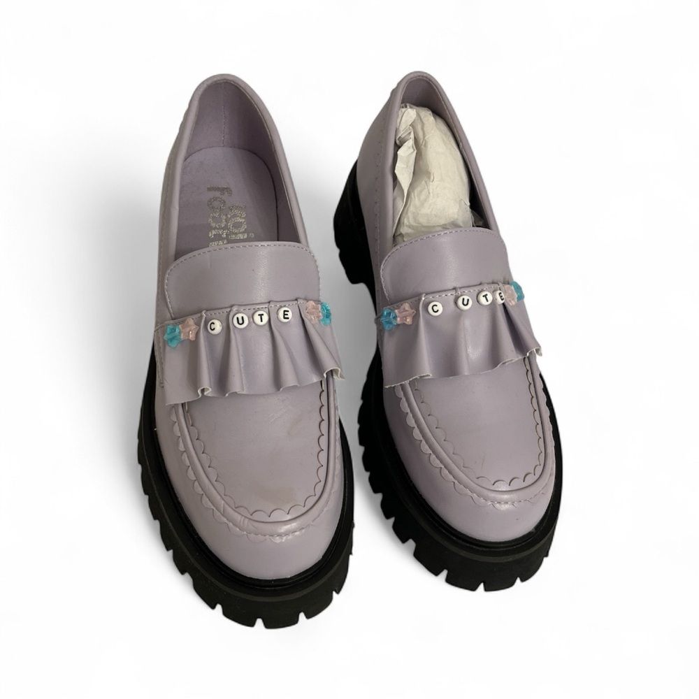 Koi Footwear Y2K Jelly Chunky Loafer